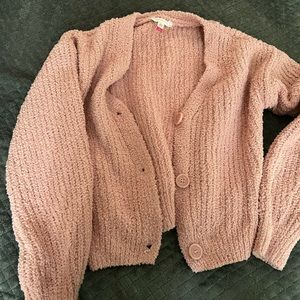 Soft pink sweater